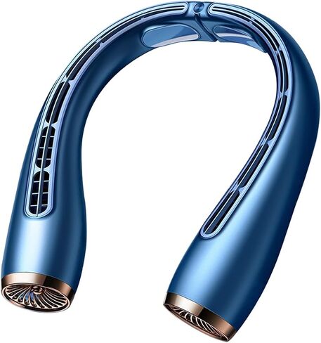 مروحة رقبة توربو المحمولة ، واليدين الخالية من المروحة الشخصية 360 درجة تبريد ، ومروحة العنق USB القابلة لإعادة شحنها مع 3 سرعات ، ومروحة تبريد يمكن ارتداؤها للتخييم في الهواء الطلق الأزرق in Kuwait