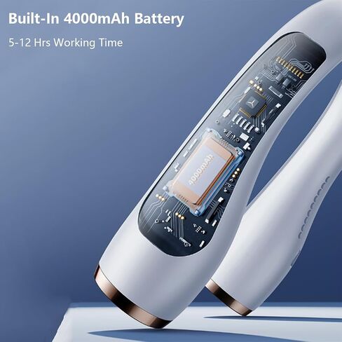 مروحة رقبة توربو المحمولة ، واليدين الخالية من المروحة الشخصية 360 درجة تبريد ، ومروحة العنق USB القابلة لإعادة شحنها مع 3 سرعات ، ومروحة تبريد يمكن ارتداؤها للتخييم في الهواء الطلق الأزرق in Kuwait