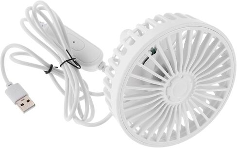 Cabilock 360Degree Portable Car Air Cooler Fan USB Powered Speed Automotive Fan for Enhanced Airflow Cooling Vehicle Compact Design for Summer Comfort in Saudi Arabia