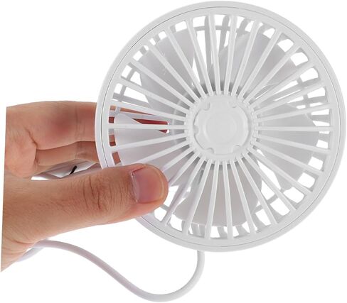 Cabilock 360Degree Portable Car Air Cooler Fan USB Powered Speed Automotive Fan for Enhanced Airflow Cooling Vehicle Compact Design for Summer Comfort in Saudi Arabia
