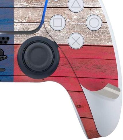 Skinit Skinit Gaming Gaming Skiner مع حزمة PS5 - Maryland Flag Dark Wood Design in Kuwait