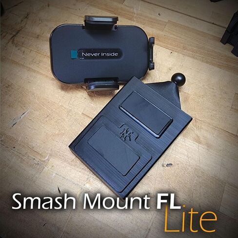 Smash Mount FL ، Freightliner Cascadia Phone Holder Kit 2018-2024 ، 1 بوصة متوافقة مع RAM أو 1 ملم. in Kuwait