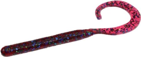 Zoom Curly Tail Finesse Worm ، 20 Pack ، 4in ، Apple ، 010113x in Saudi Arabia