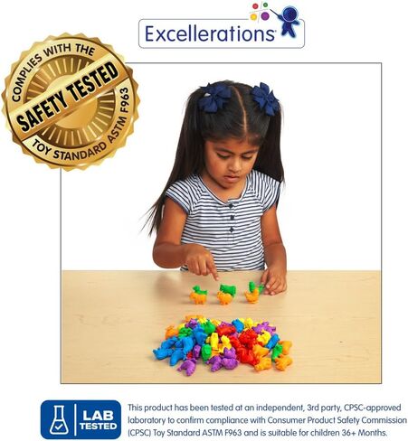 Excellerations Wild Animal Counters - 120 Pieces (Item # JUNGCNT) in Saudi Arabia