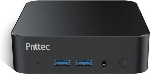 F8C Mini PC, Intel Alder Lake-N N100, 8GB DDR4, 256GB M.2 SSD, Support 4K, 2 Display, HDMI x 2, USB3.2 Gen1 x 2, USB2.0 x 2, Type-C x 2, WiFi6/BT5.2, GB LAN in Kuwait