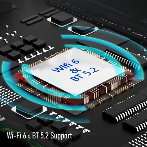 F8C Mini PC, Intel Alder Lake-N N100, 8GB DDR4, 256GB M.2 SSD, Support 4K, 2 Display, HDMI x 2, USB3.2 Gen1 x 2, USB2.0 x 2, Type-C x 2, WiFi6/BT5.2, GB LAN in Kuwait