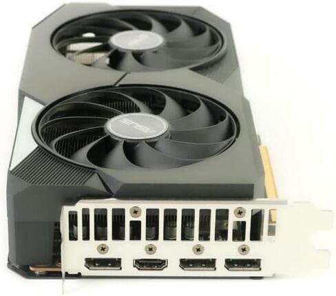 Asus Dual Amd Radeon ™ Rx 6600 8GB GDDR6 Gaming Card (AMD RDNA ™ 2 ، PCIE 4.0 ، 8GB GDDR6 MEMIMENT ، HDMI 2.1 ، DisplayPort 1.4A ، تصميم مروحة محور توت ، 0DB تقنية) (متجددة) in Kuwait
