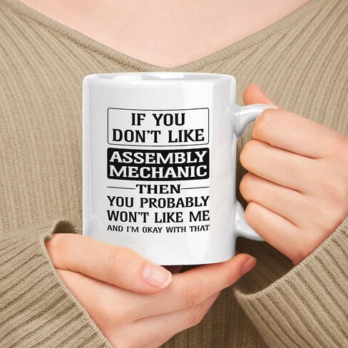 Happy Birthday Gift For Material Controller. If You Don't Like Material Controller Then You Won't Like Me 11oz, 15oz White Ceramic Mug in Saudi Arabia