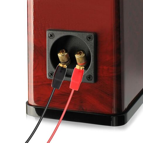 Gatuida 2 أزواج من النحاس Golden Plated 0 Gauge Spade Terminal Crimp Connsors Spade Fork Connsors Plugs Prestbar in Kuwait