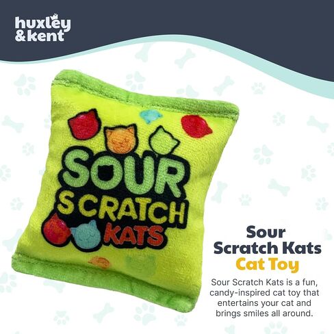 Huxley & Kent H&K Cat Toy | Pizza | Plush Cat Toy with Catnip Inside | Funny Realistic Cat Gift | Fun, Durable, and Safe Cat Toys in Kuwait