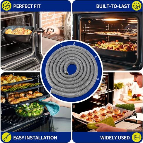 MFZ63174202 حشية باب الفرن (25 مقاطع تصاعد) لـ LG ، قابلة للاستبدال MFZ63174201 4422029 AP6801511 PS12590644 EAP12590644 ETC ، CONFICAL in Kuwait