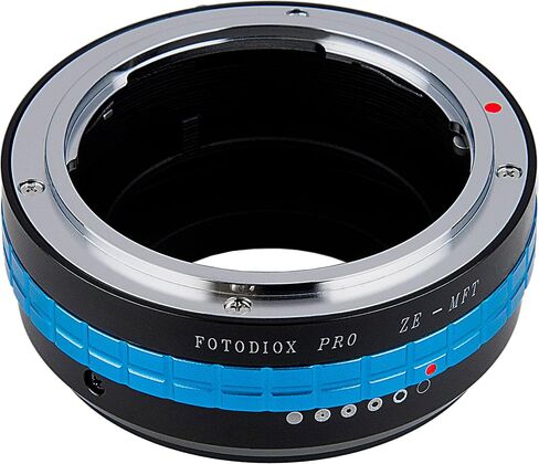 Fotodiox Pro Lens Mount Adapter ، لعدسة Mamiya Ze (35mm) إلى Olympus Panasonic Micro Four (MFT) الكاميرات غير المرآة in Saudi Arabia