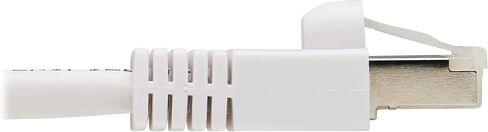 Tripp Lite ، Safe-IT ، Cat6a Poe Ethernet Cable ، مقاومة للبكتيريا ، 10G معتمدة من Snagless ، S/FTP (RJ45 م/م) ، 3 أقدام/0.91 متر ، ضمان محدود مدى الحياة (N262AB-003-WH) in Saudi Arabia
