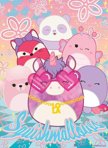 Buffalo Games - Squishmallow - Moooooody - 400 Piece Jigsaw Puzzle for Families Challenging Puzzle Perfect for Game Nights - Finished Size is 21.25 x 15.00 in Kuwait