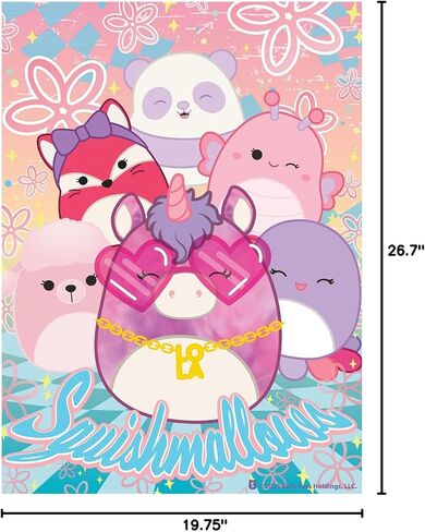 Buffalo Games - Squishmallow - Moooooody - 400 Piece Jigsaw Puzzle for Families Challenging Puzzle Perfect for Game Nights - Finished Size is 21.25 x 15.00 in Kuwait