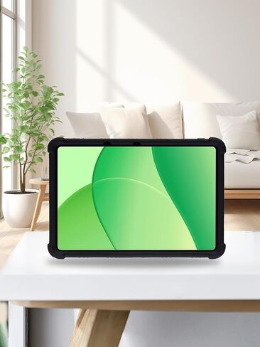 for OnePlus Pad Lite Tablet 11 inch Tablet Case,BOVUGAC Soft Silicone Adjustable Stand Shockproof Kids Friendly for OnePlus Pad Lite 11" Tablet(Black) in Saudi Arabia