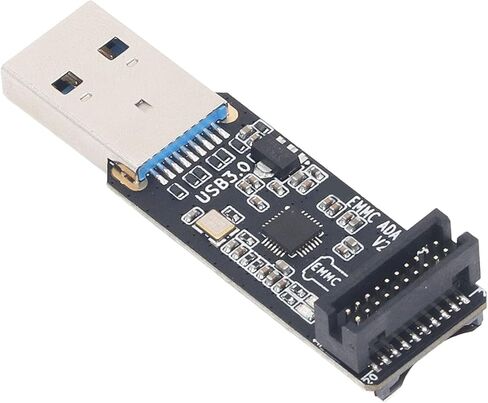 Plplaaoo MKS EMMC Adapter V2 USB 3.0 وحدة قارئ بطاقة عالية السرعة لنقل البيانات الفعال وتصوير حرق بطاقات ذاكرة التخزين الصغيرة in Saudi Arabia