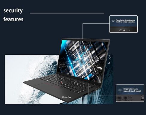 Lenovo ThinkPad T14S 14 بوصة الكمبيوتر المحمول الشاشة | AMD RYZEN 7 PRO 5850U | 16 جيجابايت ذاكرة الوصول العشوائي ، 1 تيرابايت SSD | Windows 11 Pro | FHD IPS عرض مضاد للوهج | 14.9 ساعة بطارية | لوحة المفاتيح الخلفية | قارئ بصمات الأصابع in Kuwait