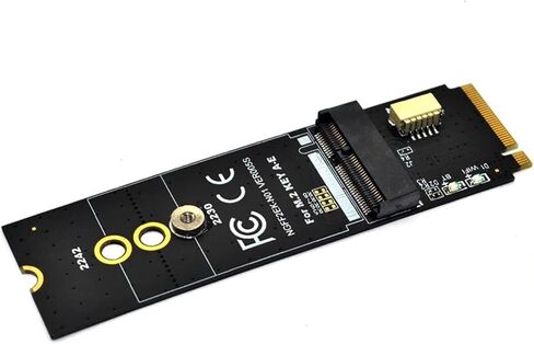M.2 Adapter M.2 M مفتاح إلى A+E فتحة مفتاح W/I/FI بطاقة الشبكة الزرقاء NGFF NVME PCI SSD إلى E SLOT SLOT W/I/FI in Saudi Arabia