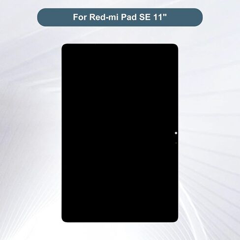 Replacement LCD Display Touch Screen Digitizer Assembly Compatible with Xiaomi Redmi Pad SE 11" with Tools（Black） in Saudi Arabia