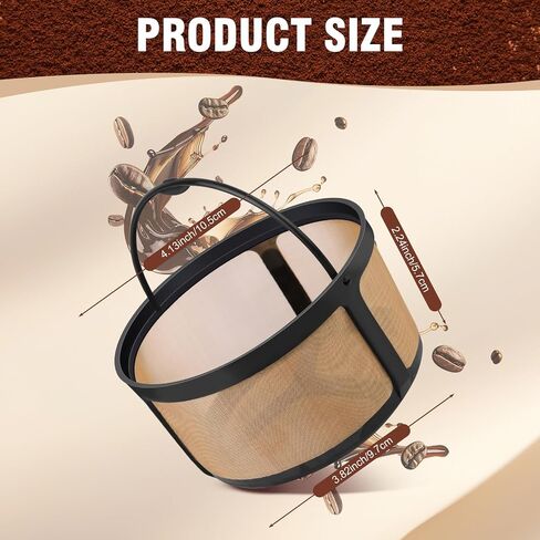 فلتر القهوة القابل لإعادة الاستخدام من 8 إلى 12 كوبًا لـ K-Duo Hot & Iced (Gen 2) و K-Duo Essentials و K-Duo Brewers Machine in Saudi Arabia