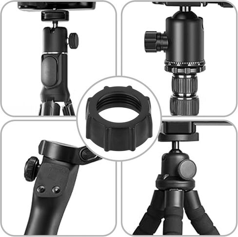 4pcs Tightening Nut for Car Mount, 17mm Ball-Joint Fixed Adapter Head Holders Replacement Screw Ring for GPS DVR Camcorder Wireless Charger Car Phone Holders & Mounts Accessories in Saudi Arabia