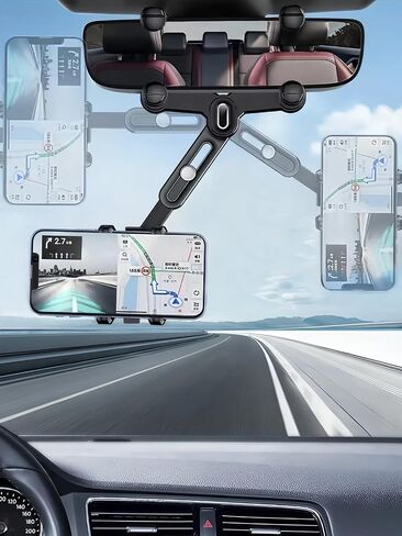 حامل هاتف Universal Car-حامل تلسكوبي لأجهزة iPhone 6-15 Pro Max & 4-7 Inch هواتف in Saudi Arabia