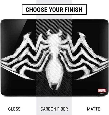 Skinit Decal Laptop Skin Compatible with MacBook Air 13in (2020) - Officially Licensed Marvel Classic Comics Venom Design in Saudi Arabia