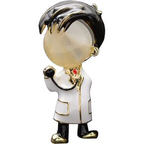 Creative Cartoon Doctor Nurse Brooch Unisex Enamel Brooch Pin Hospital Figure Party Office Brooch Badges