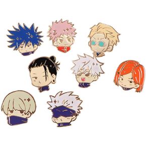 Nanami Kento Pins Itadori Yuji Brooch Fushiguro Megumi Badge Anime Cosplay Brooch Pins Props