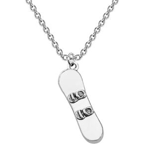 CHOORO Snowboarder Gift 3D Snowboard Pendant Snowboarding Necklace Snowboarder Team Gift