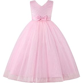 Dress for Girls Flower Girls Wedding Girls Dress Birthday Party Dress Knee Length Ball Gown Easter Spring Dress