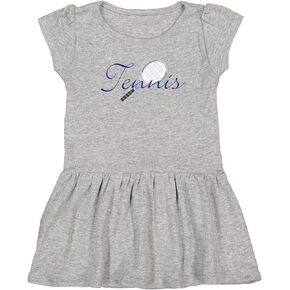 inktastic Tennis Sports Racquet Toddler Dress