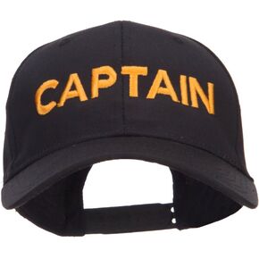 e4Hats.com Captain Embroidered Cap