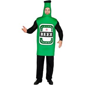 flatwhite Adult Men's Lightweight Beer Bottle Costume One Size