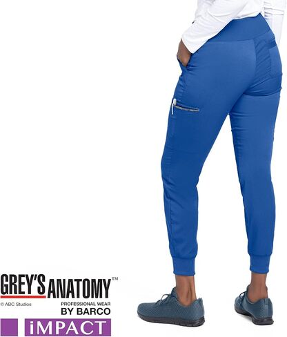 BARCO Grey's Anatomy Impact GIP554 Women's 6-Pocket Jogger Pant New Royal MP in Saudi Arabia