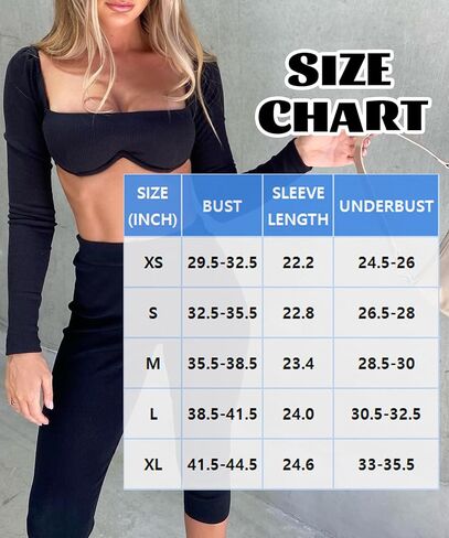 المرأة طويلة الأكمام مشد القمم مضلع ساحة الرقبة الخروج المحاصيل القمم الهذيان الأعلى in Kuwait