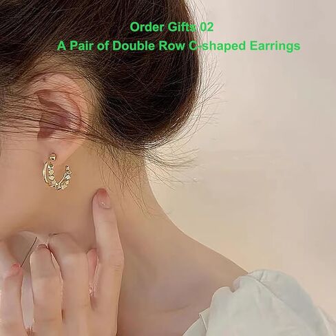 قلادة على شكل حيوان WATERMOON للفتيات، فراشة ذهبية/ثعلب/أرنب/نمر/دانتيل قلادة على شكل ذيل السمكة للفتيات والنساء، مجوهرات عيد الحب وعيد الميلاد للفتيات مع زوجين من الأقراط in Kuwait