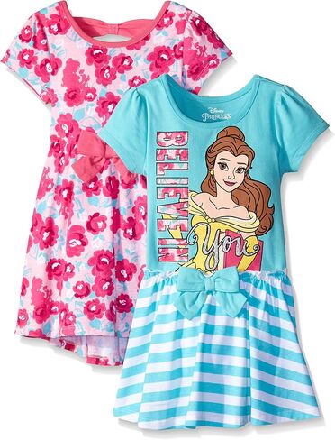 Disney Girls' 2 Pack Beauty and the Beast Belle Dresses in Saudi Arabia