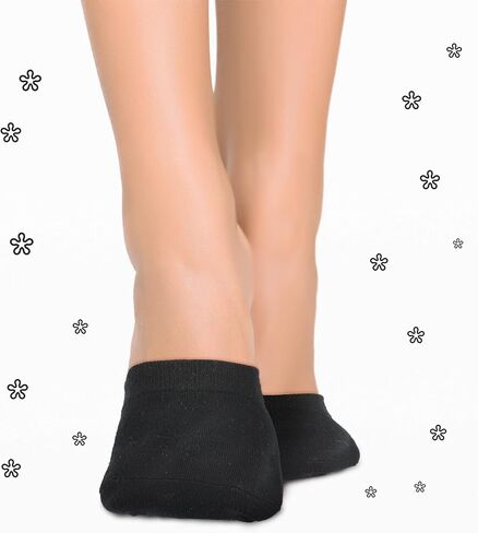 Geyoga 4 Pairs Toe Topper Socks Half Socks Non-Skid Toe Topper Toe Liner Half Socks Women No Show Liner Socks in Saudi Arabia
