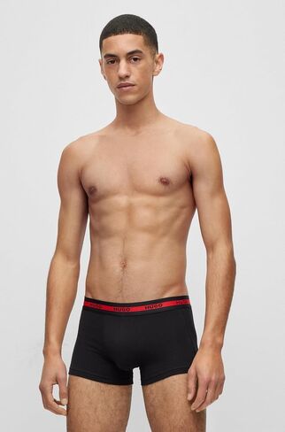 HUGO Men's 2-Pack Cotton Stretch Trunk Underwear in Saudi Arabia