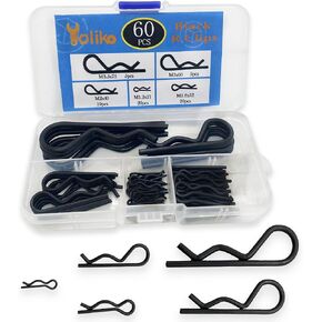 38 Pcs Hitch Pin Clip R Clips Retaining Pins Tractor Cotter Pin Hair Pin Assortment Spring Clip Retainer Pins Hitch Keeper Pins Kit for Dolly Pins/Trailer Pin Clips/Hand Ttruck Pin Replacement in Kuwait