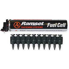 FPP034B 3/4-Inch Black Pins with Single Fuel Cell1000 Pack