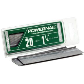 Powernail L125205 20 Gauge 1-1/4 Inch Length HD L-Cleat Nail for Hardwood & Engineered Flooring (Case of 5x-1000ct boxes)