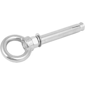 uxcell M12 x 120mm 304 Stainless Steel Sleeve Anchor Concrete Expansion Eye Bolt