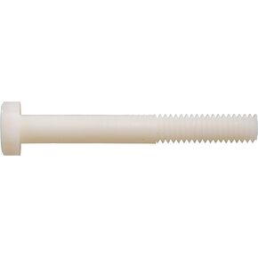 59420 1/4-20 X 3-Inch Nylon Hex Bolt, 8-Pack,White