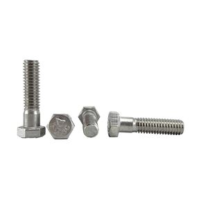 Stainless 3/8-16 X 1 Hex Head Bolts (3/4" to 5" Length in Listing), 304 Stainless Steel, 25 Pieces (3/8-16 X 1)