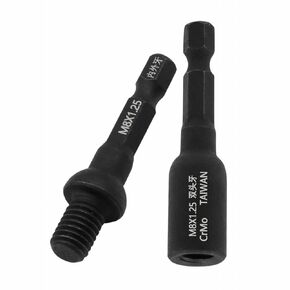 M8 Hanger Bolt Driver and Threaded Insert Driver Tool for Woodworking (1/4 Inch Drive,M8*1.25mm)