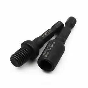 Hanger Bolt Driver and Threaded Insert Driver Tool for Woodworking (1/4 Inch Drive,M10*1.5mm)