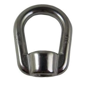 US STAINLESS Stainless Steel 316 Type 804 US Shape Lifting Eye Nut 3/8" UNC Pitch of 16 Marine Grade
